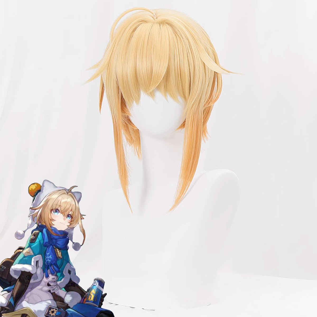 Honkai: Star Rail Lynx Golden Cosplay Wig Wig - Tophatter Daily Deals