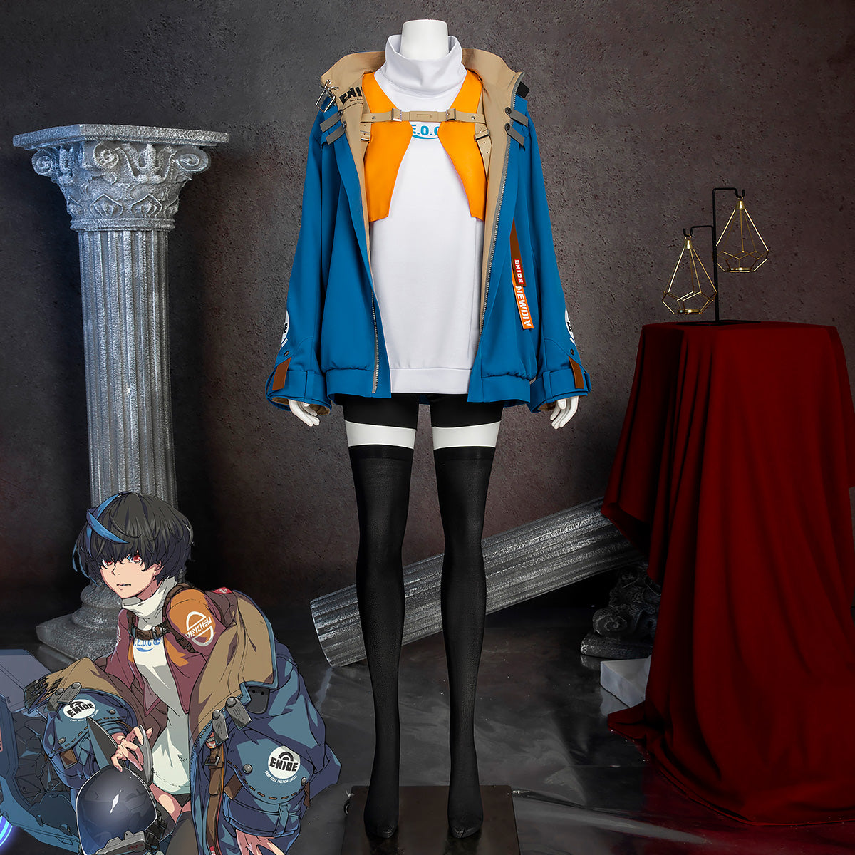 GUILTY GEAR STRIVE DUAL RULERS GGSTDR Unika Only Jacket Cosplay