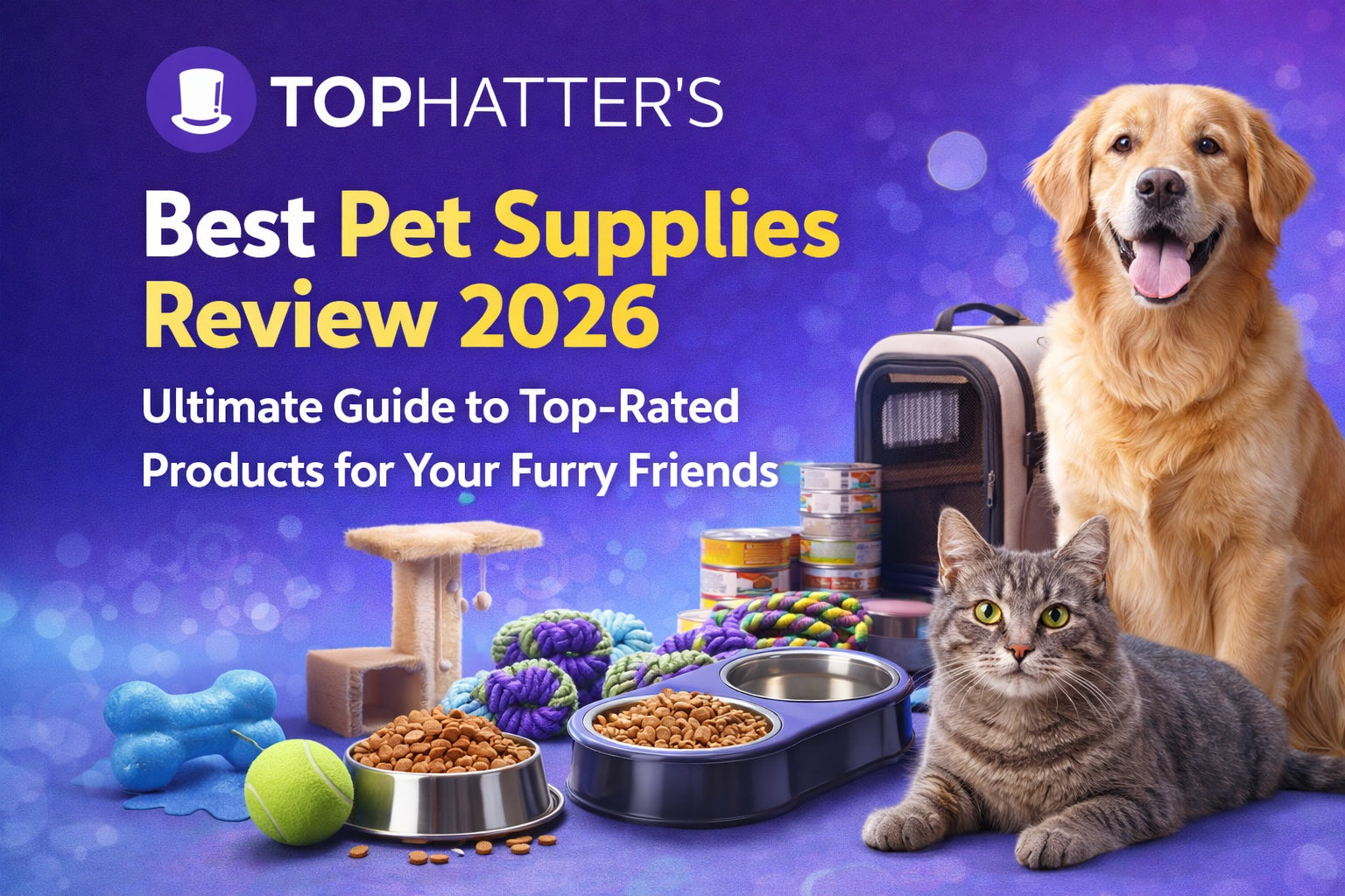 Best Pet Supplies Review 2026: Ultimate Guide to Top-Rated Products for Your Furry Friends from Tophatter's Blog Post Banner Image