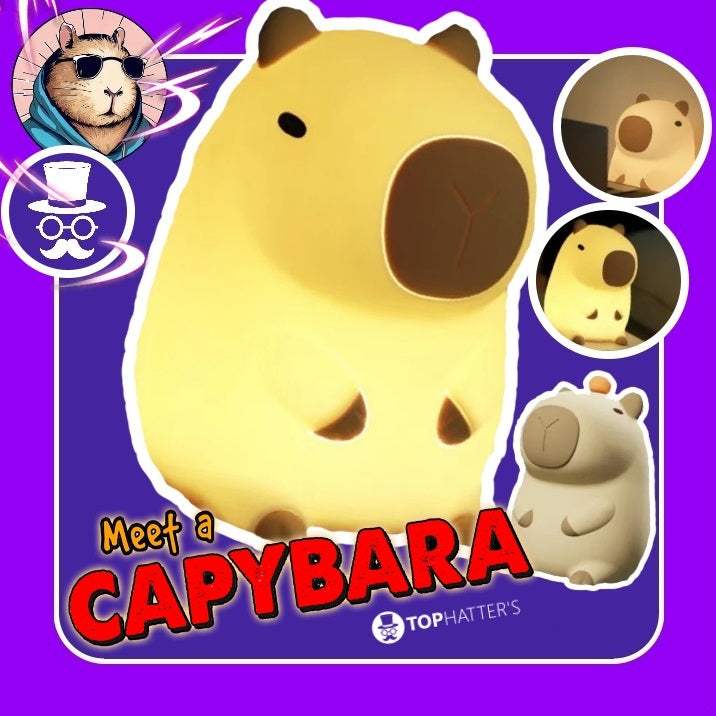 Unlocking the Mystique of the Capybara Tap Tap LED Night Lamp