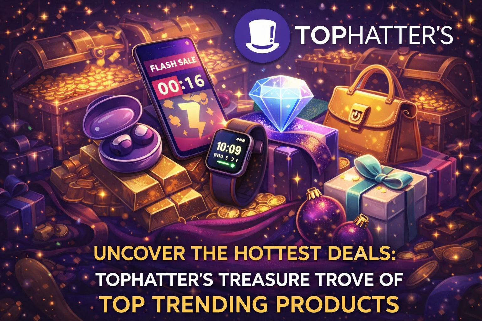 Uncover the Hottest Deals: Tophatter's Treasure Trove of Top Trending Products