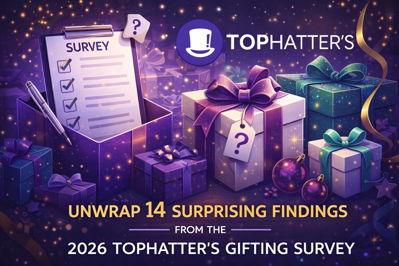 Unwrap 14 Surprising Findings from the 2026 Tophatter's Gifting Survey
