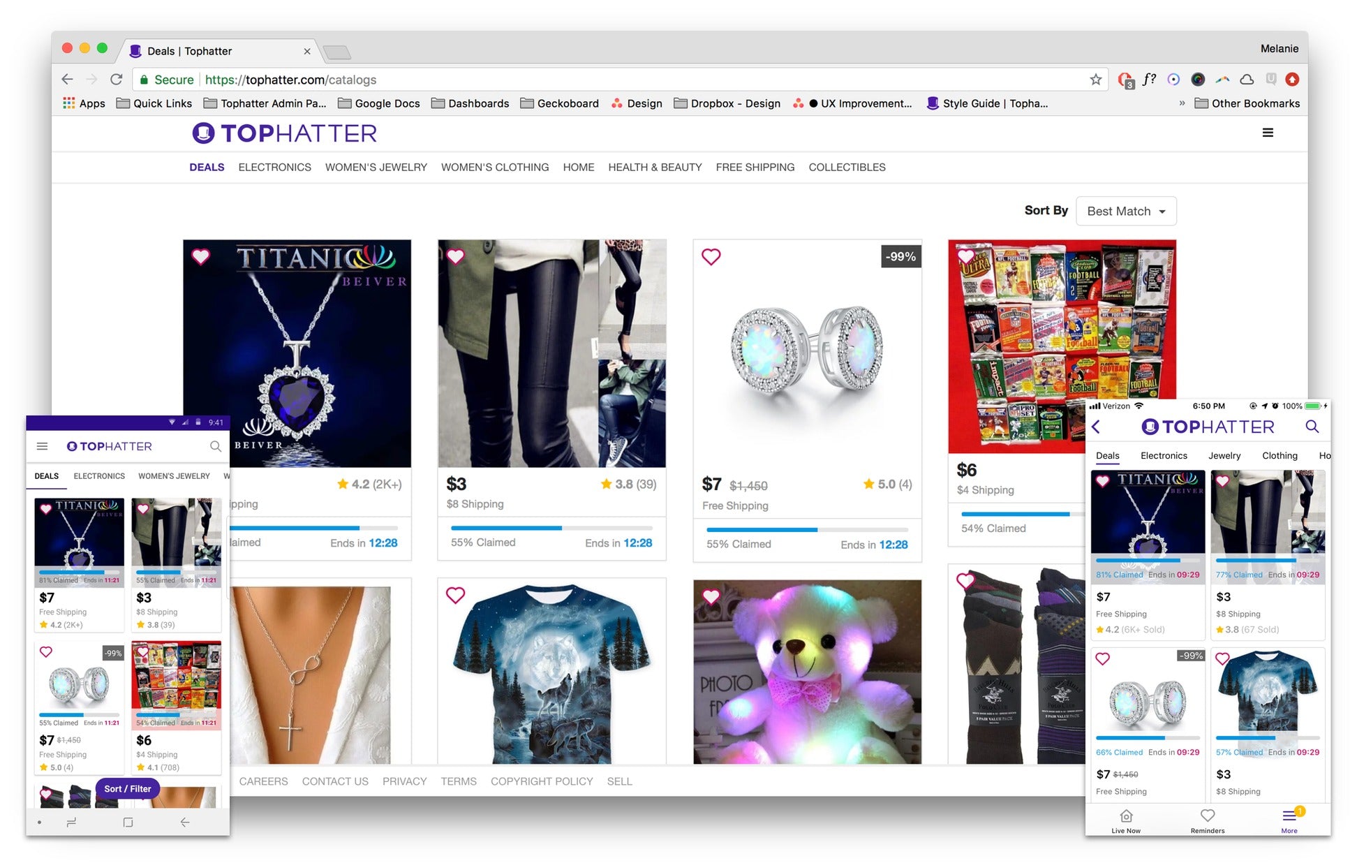 What happened to Tophatter bidding app?