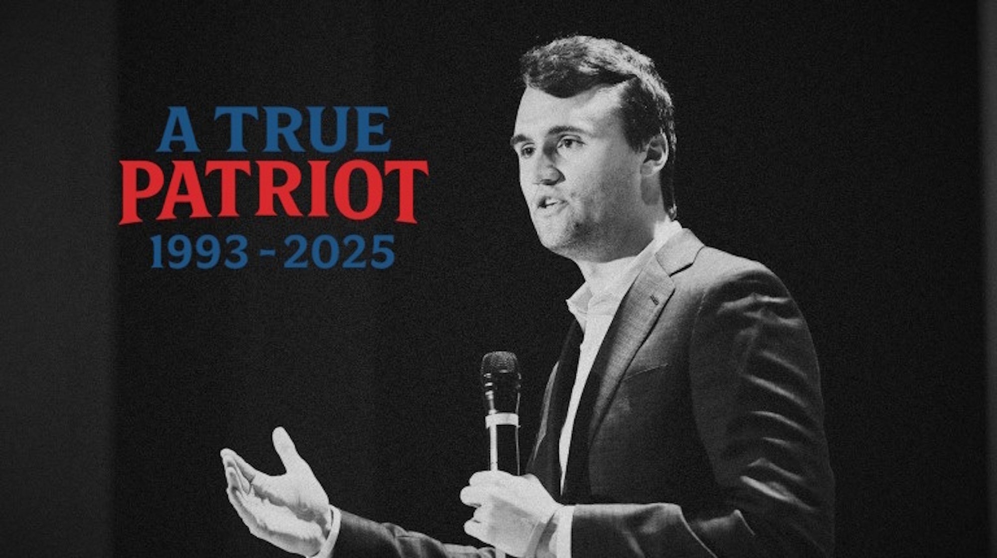 Charlie Kirk speaking at campus free speech event