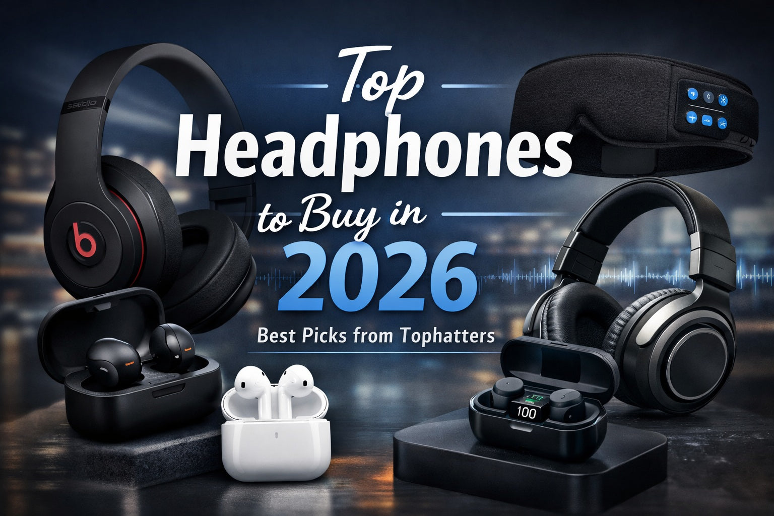 Top 10 Headphones to Buy in 2026 — Best Picks from Tophatter's Inc. Banner Image
