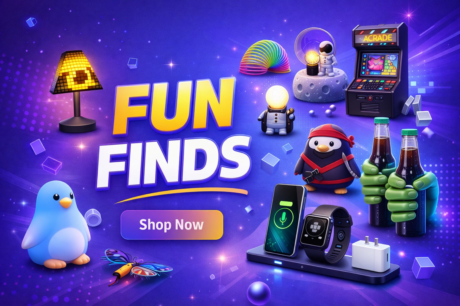 Tophatter's Fun Finds Logo Image