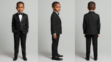 BLACK SUIT FOR Children's BOY CHURCH OR SCHOOL PICTURE 0 - Tophatter Daily Deals