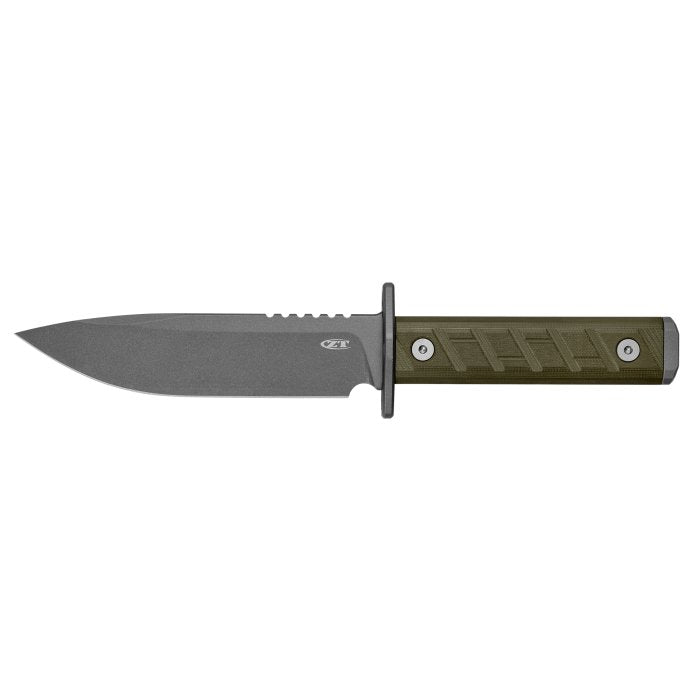 Zero Tolerance 0006 - Fixed Blade - CPM-3V Steel - Olive Green G10 Handle Knives - Tophatter Daily Deals