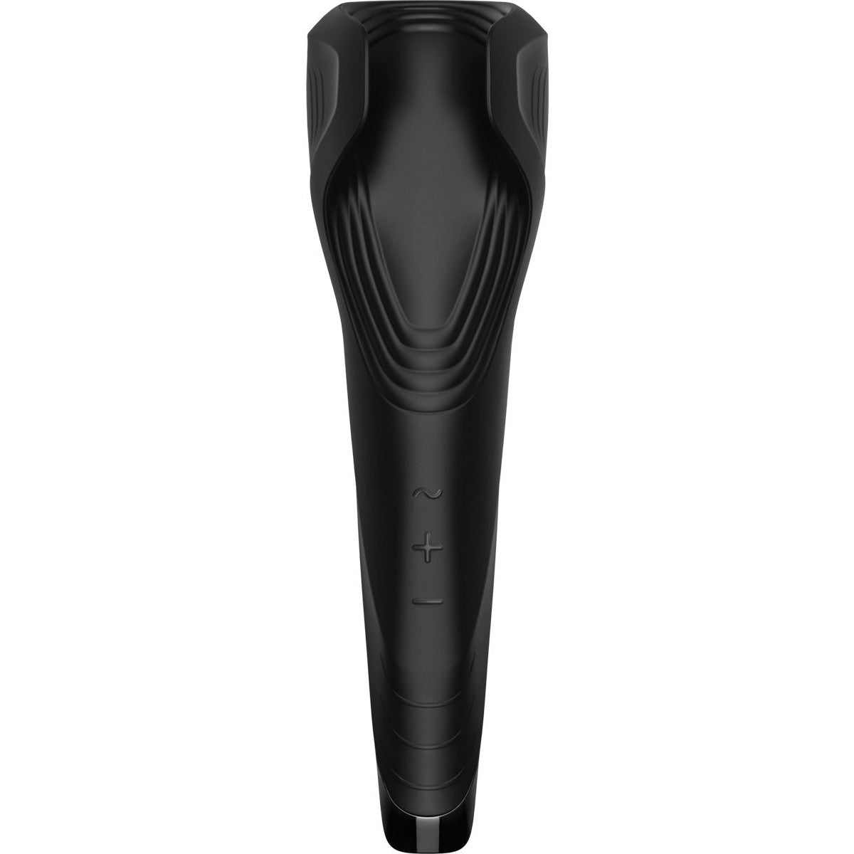 Satisfyer Men Wand Vibrating Stroker in Black Male Masturbator - Tophatter Daily Deals