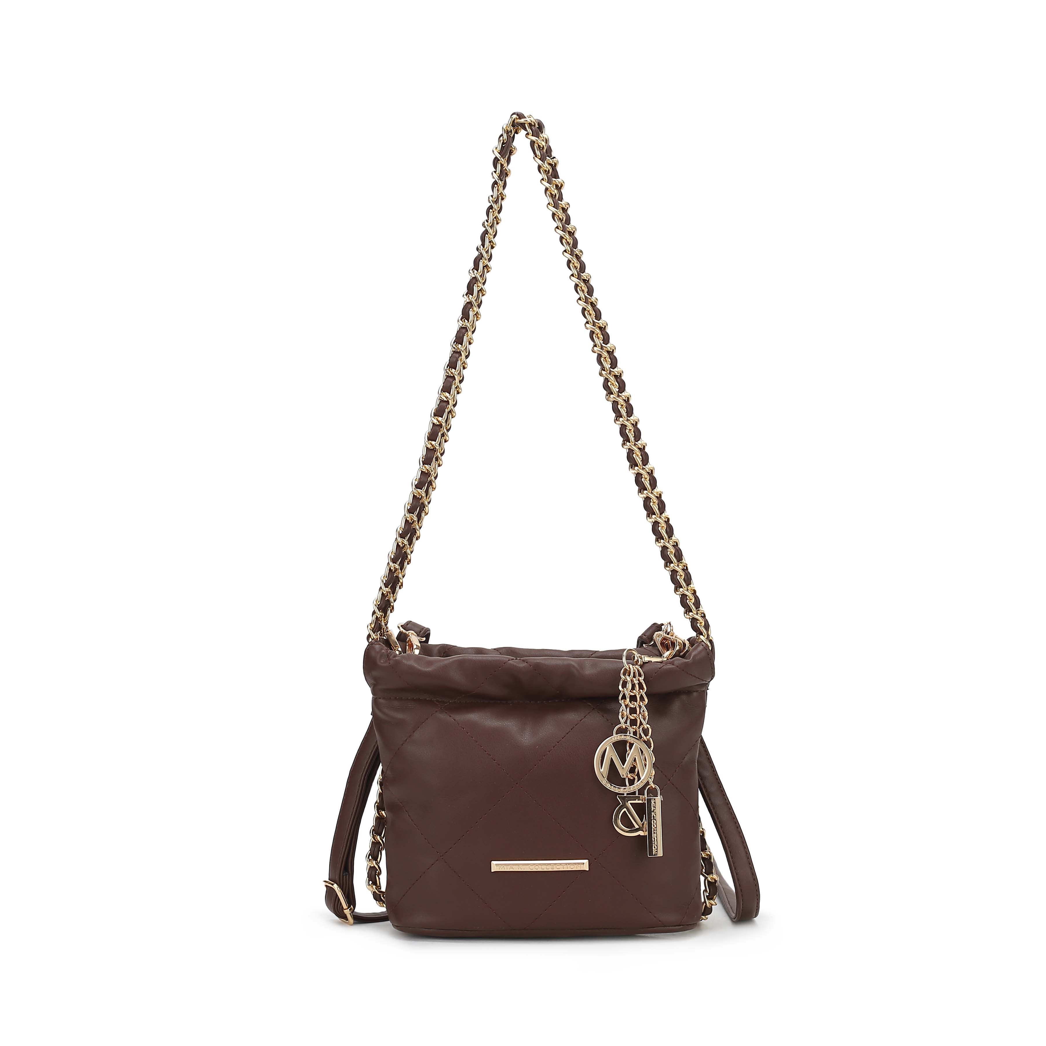 MKF Collection Women's Loriana Quilted Bag Coffee Bags - Tophatter Daily Deals