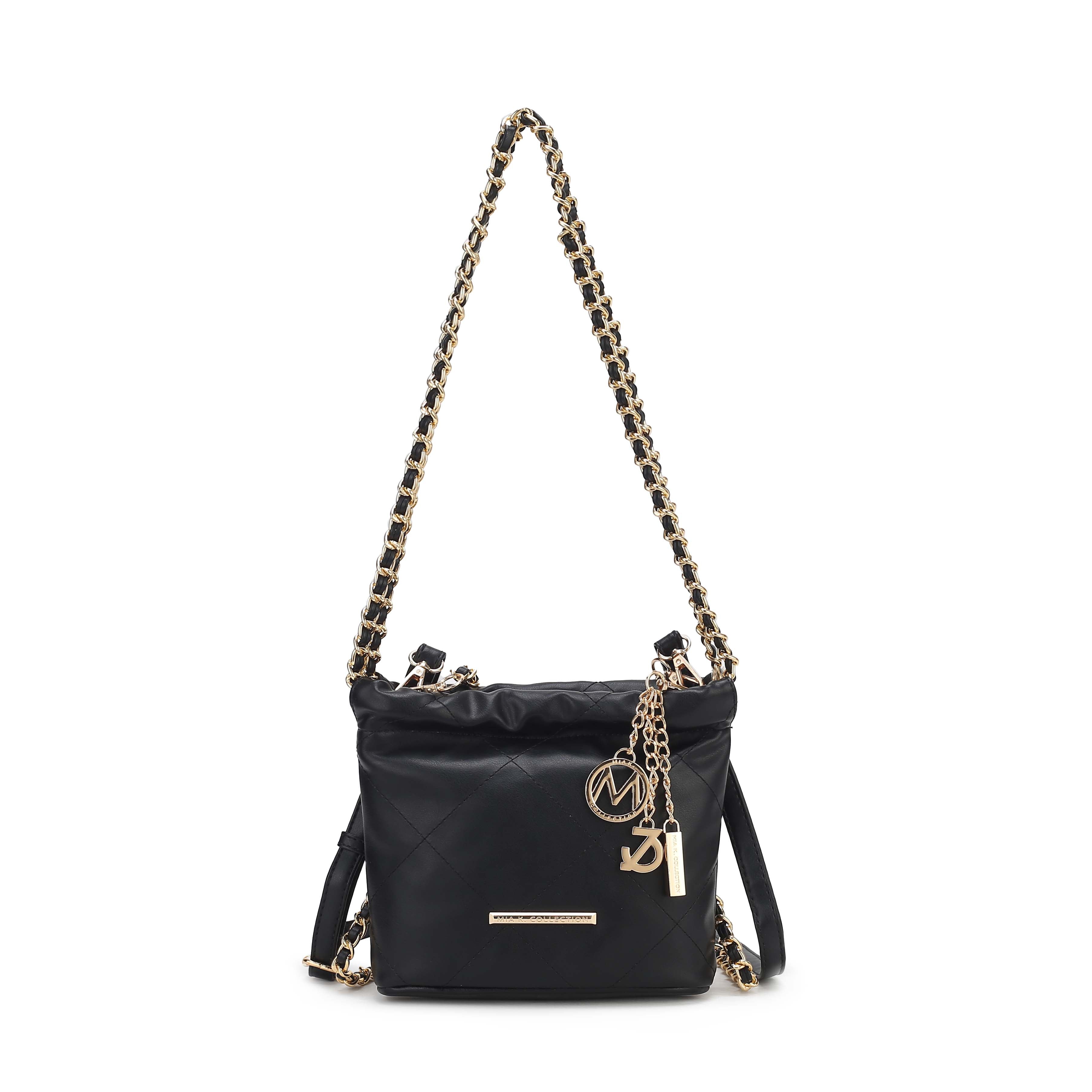 MKF Collection Women's Loriana Quilted Bag Black Bags - Tophatter Daily Deals