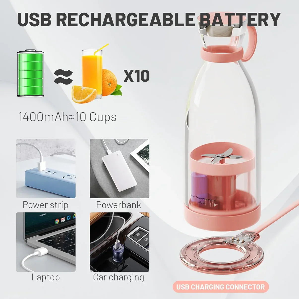 Mini Juicer - Tophatter Daily Deals