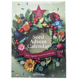 Seed Christmas Advent Calendar, 25 Flower Vegetable Fruit & Herb Seed Packets Advent Calendar - Tophatter Daily Deals
