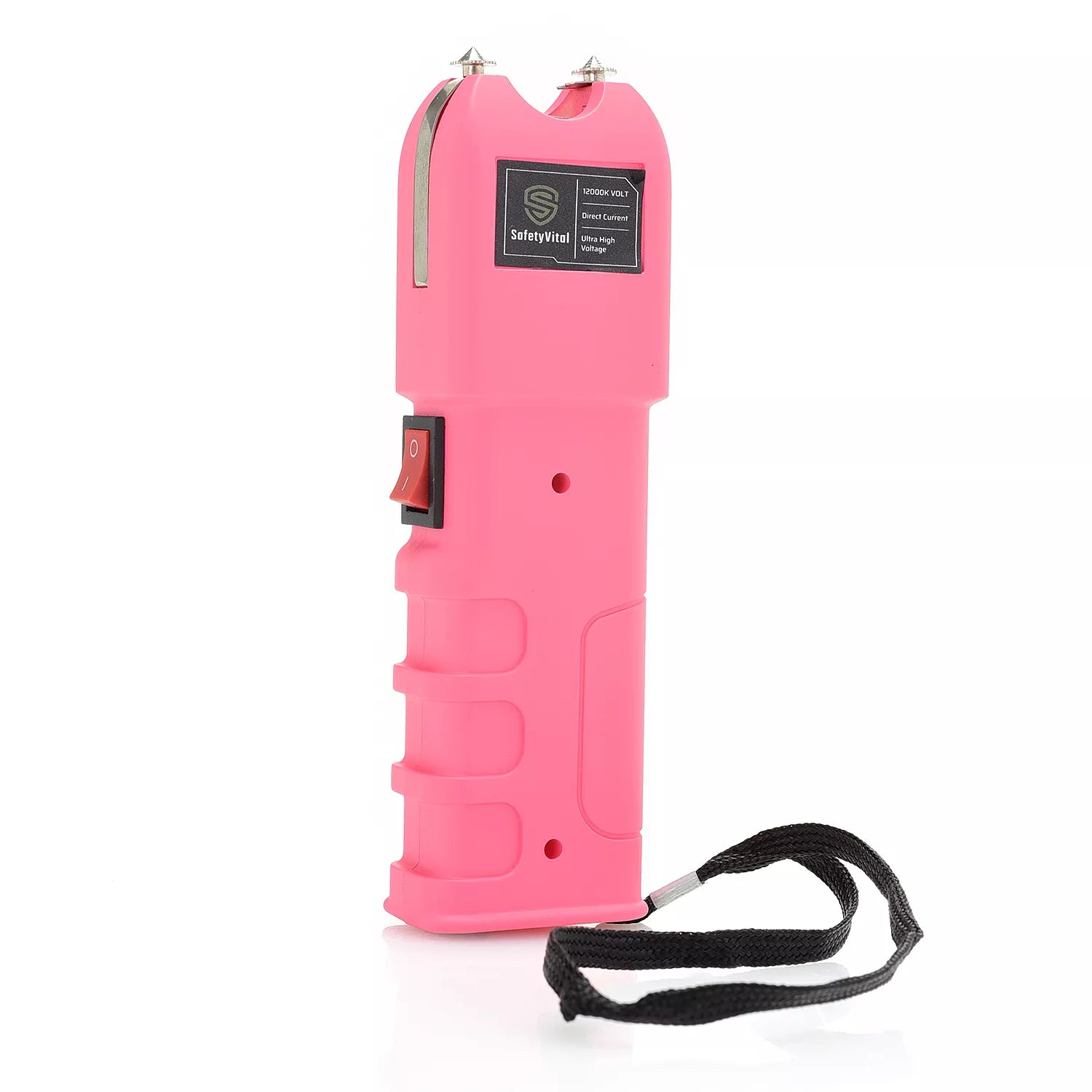 Safety Vital LED Flashlight Stun Gun Pink - Tophatter Daily Deals
