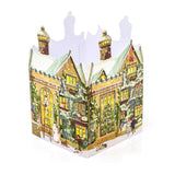 Deluxe Mini Advent Calendar Christmas Card - Nostalgic House Tealight Lantern - Manor House Advent Calendar - Tophatter Daily Deals