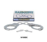 Metal Handcuffs – Sturdy Restraint Accessories with Quick-Release Mechanism > Bondage Gear > Handcuffs - Tophatter Daily Deals