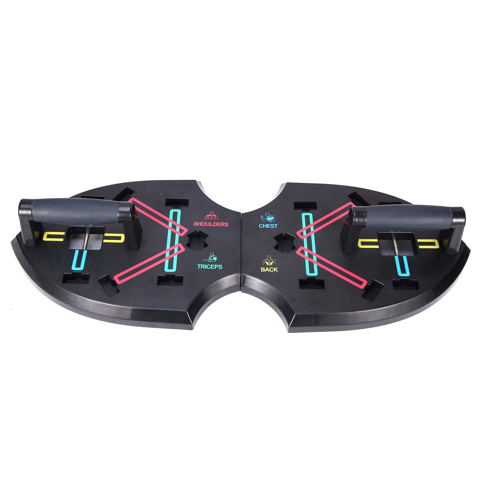 Butterfly Push-up Board Bracket Men And Women Fitness Equipment Butterfly Bracing Plate 0 - Tophatter Daily Deals