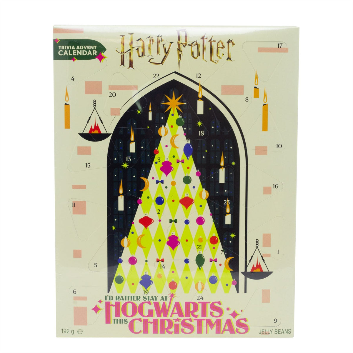 Harry Potter Jelly Belly Christmas Advent Calendar | Trivia Advent Calendar Advent Calendar - Tophatter Daily Deals
