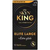 Skyn King Elite Extra Glide Large Condoms 10 Pack - Ultra Thin > Essentials > Condoms - Tophatter Daily Deals