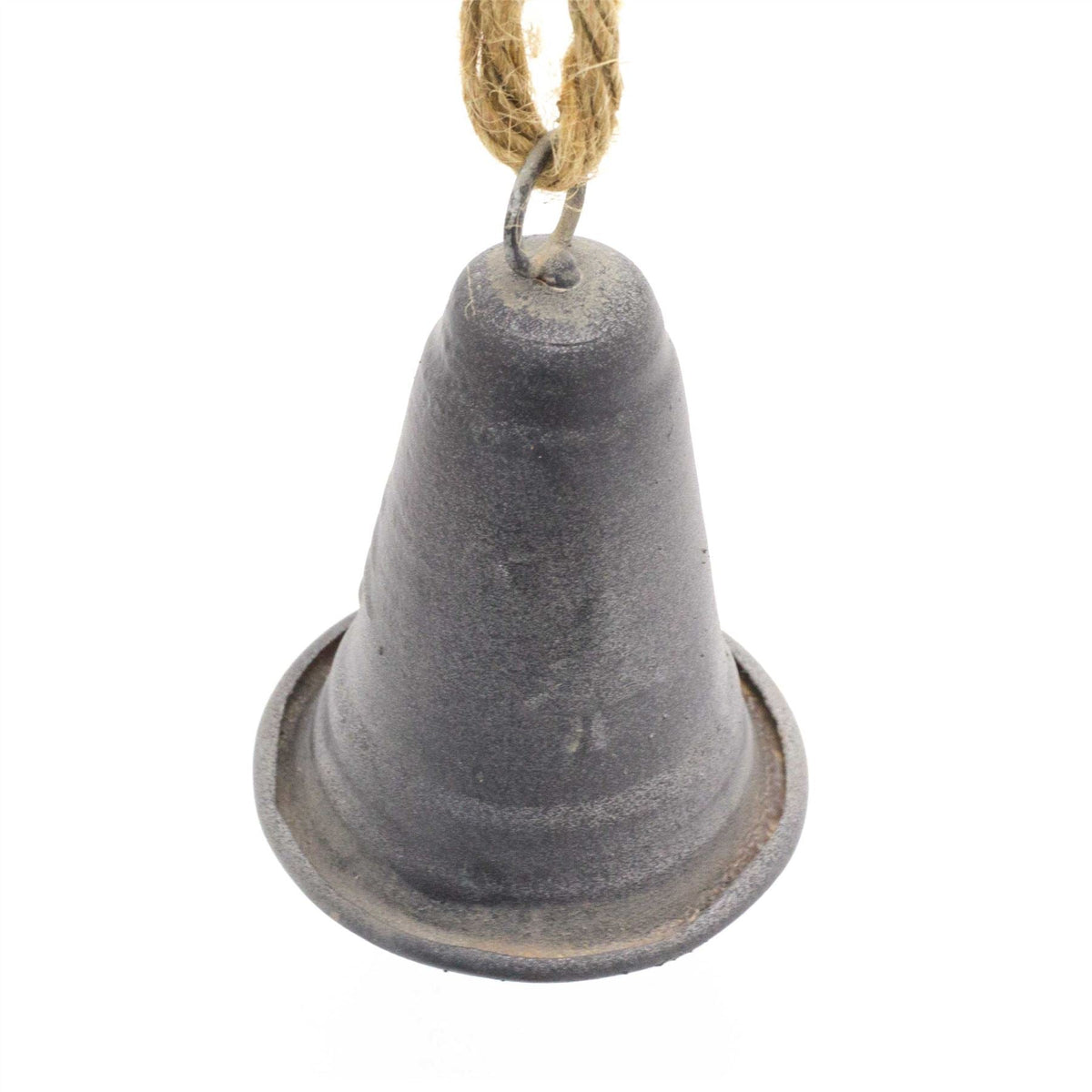 Metal Christmas Bell Rustic Tree Decorations | Embossed Xmas Hanging Bell | Festive Jingle Bell Hanging Decorations Tree Decoration - Tophatter Daily Deals