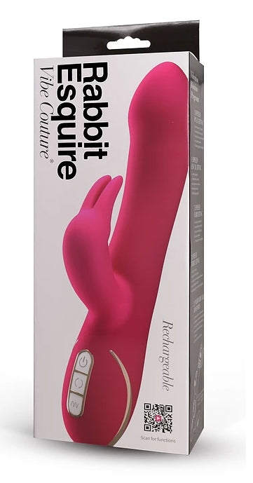 Vibe Couture Esquire Pink Rabbit Vibrator Rechargeable > Vibrators > Ladies > Rabbit - Tophatter Daily Deals