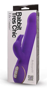 Vibe Couture Rabbit Tres Chic Purple Plush Vibrator > Vibrators > Ladies > Rabbit - Tophatter Daily Deals