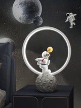 Astronaut Night Light Bedroom Table Lamp Astronaut Bedside Table Lamp 0 - Tophatter Daily Deals