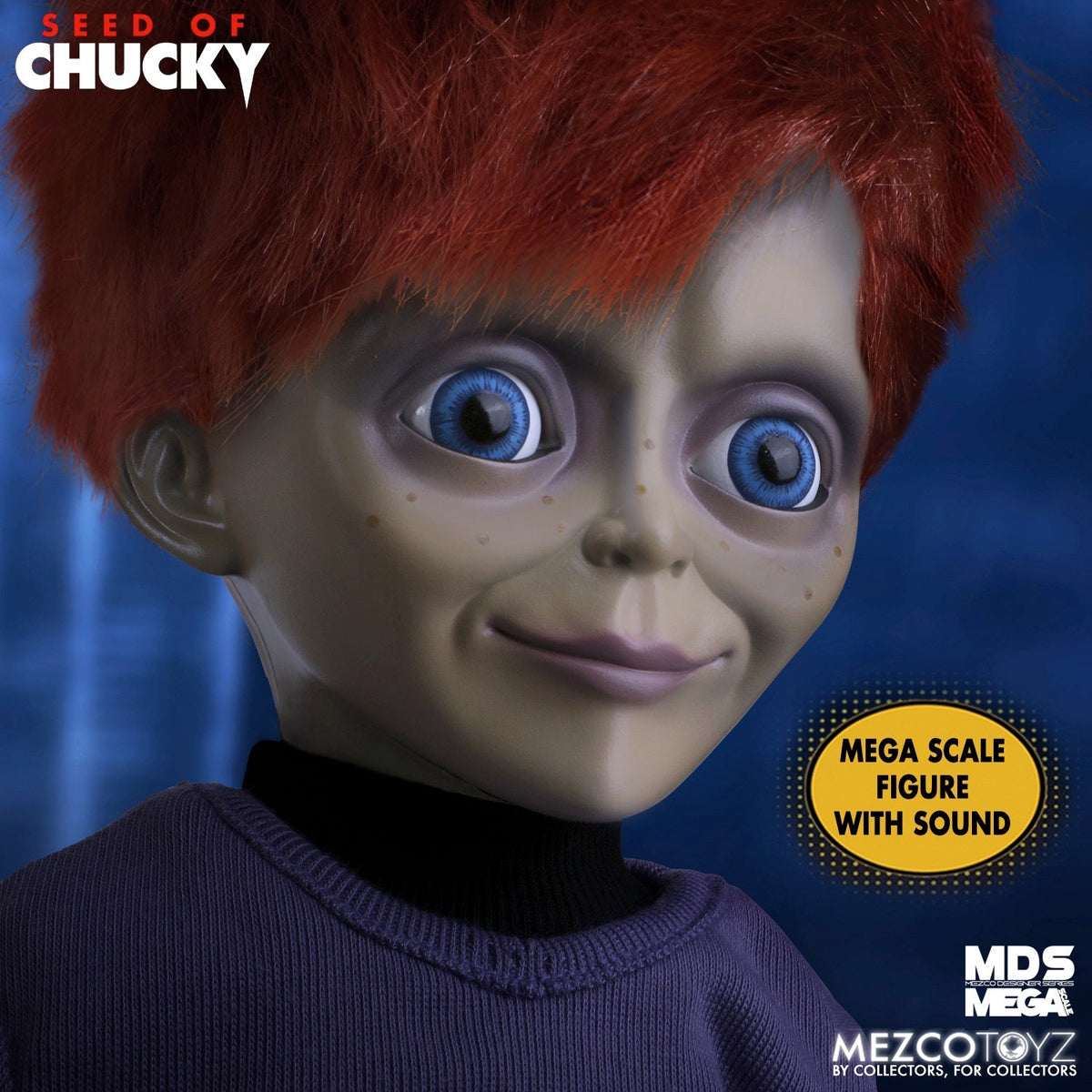 Seed of Chucky – Glen MDS Mega Scale Figure with Sound Collectible Figure - Tophatter Daily Deals