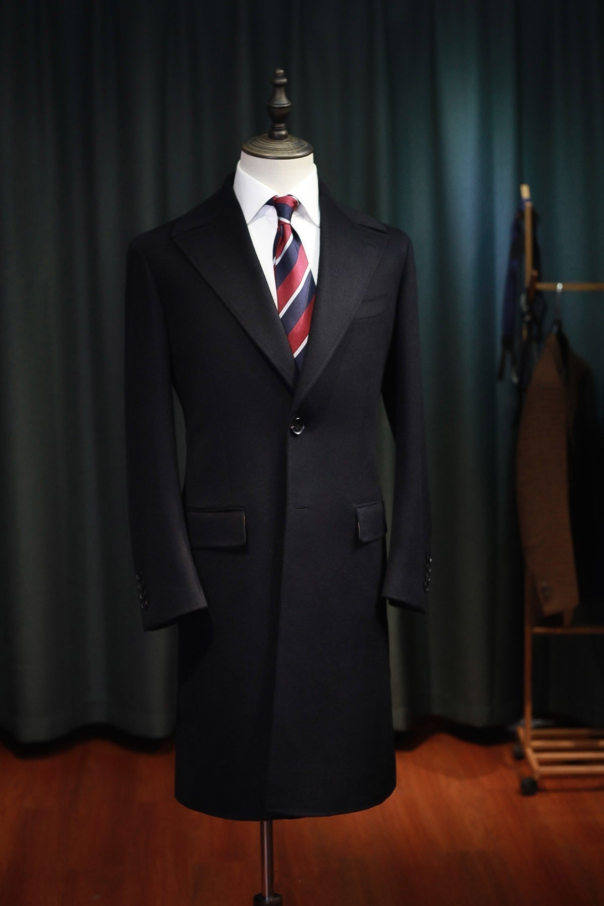 Warm Men's Polo Coat - Double Breasted Wool For Winter 3D Changing Face Moving Picture Frame - Tophatter Daily Deals