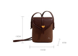Vintage Fashion Heart Crossbody Shoulder Purse Handbags & Wallets - Tophatter Daily Deals