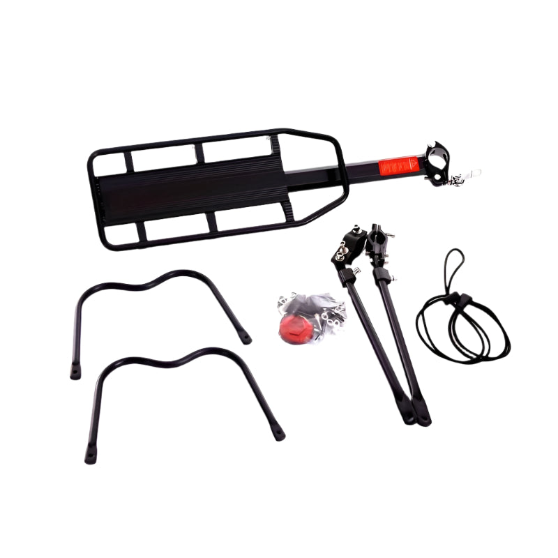 Quick-Release Adjustable Bike Cargo Rack Bicycle Accessories - Tophatter Daily Deals