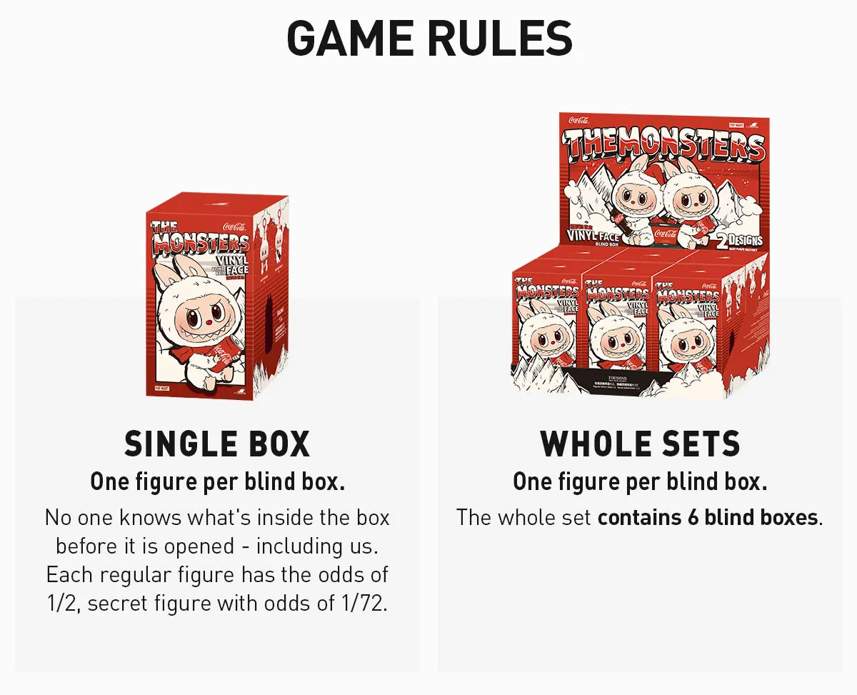 Genuine Pop Mart The Monsters Labubu Coca-Cola Series - Vinyl Face Plush Toy Mythical - Tophatter Daily Deals