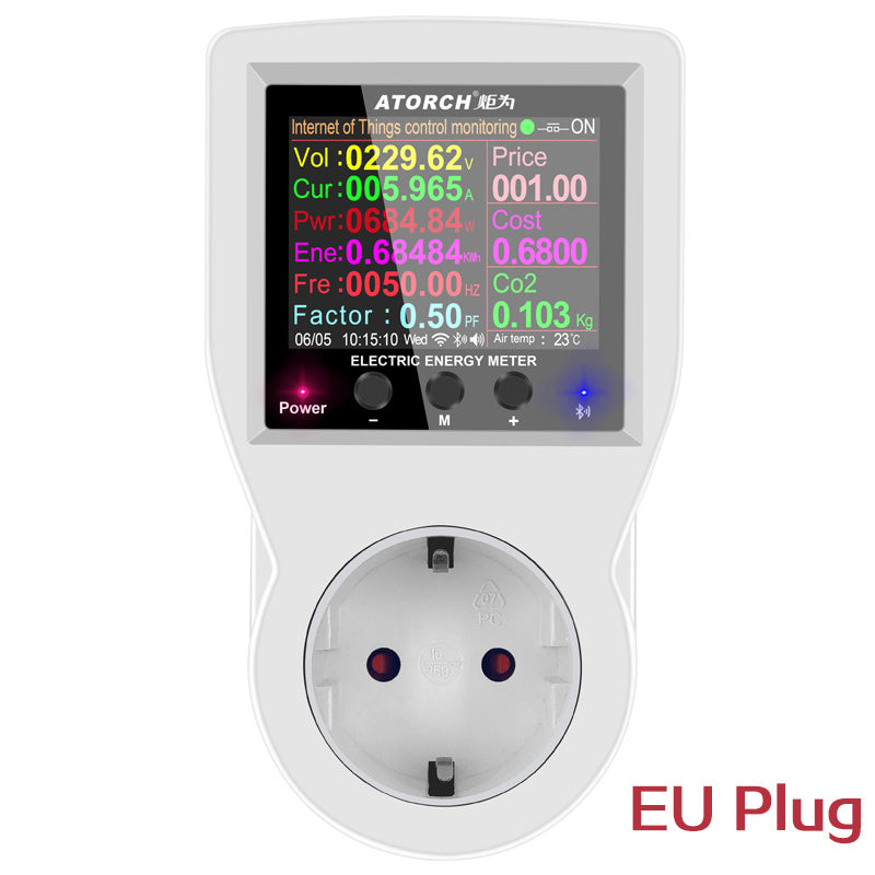 220V AC EU Socket Plug Power Digital EU Bluetooth socket 0 - Tophatter Daily Deals