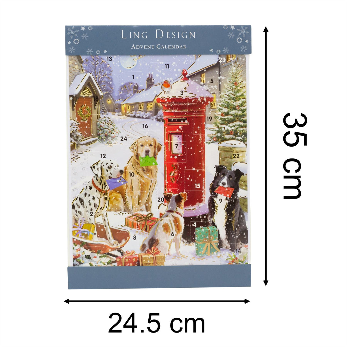 Christmas Delivery Advent Calendar | Traditional Christmas Advent Calendar Advent Calendar - Tophatter Daily Deals