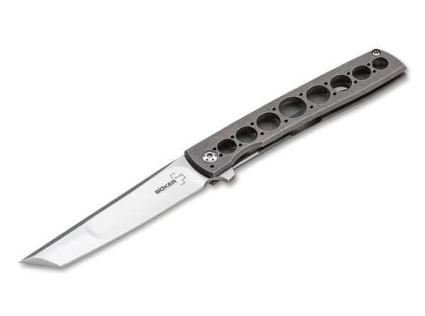 Boker Plus - Urban Trapper - Tanto Frame Lock Knife - Grey - 01BO721 Knives - Tophatter Daily Deals