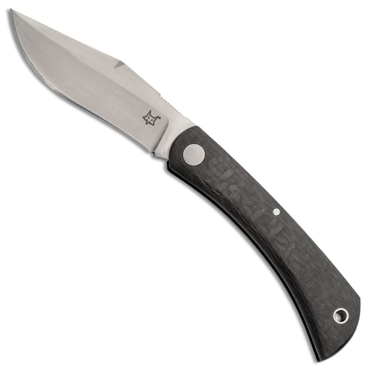 Fox Knives Libar Slip Joint Knife - Carbon Fiber - 01FX848 Knives - Tophatter Daily Deals