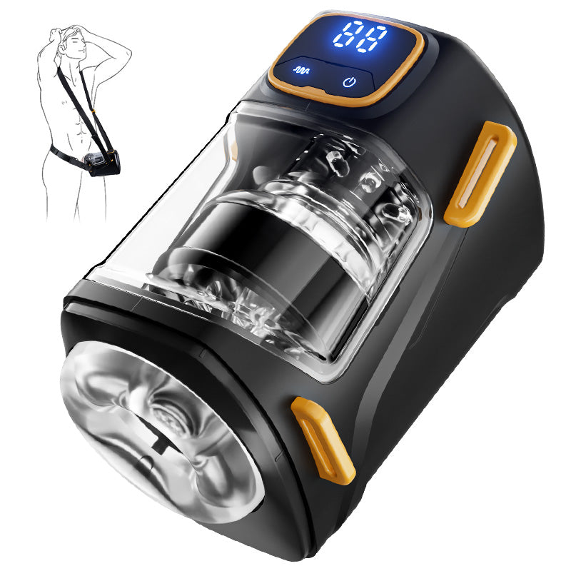 ThrustMate Pro Acmejoy - Wearable Male Masturbation Cup Thrusting 300 Thrusts/Min Stroker Masturbation Cup - Tophatter Daily Deals