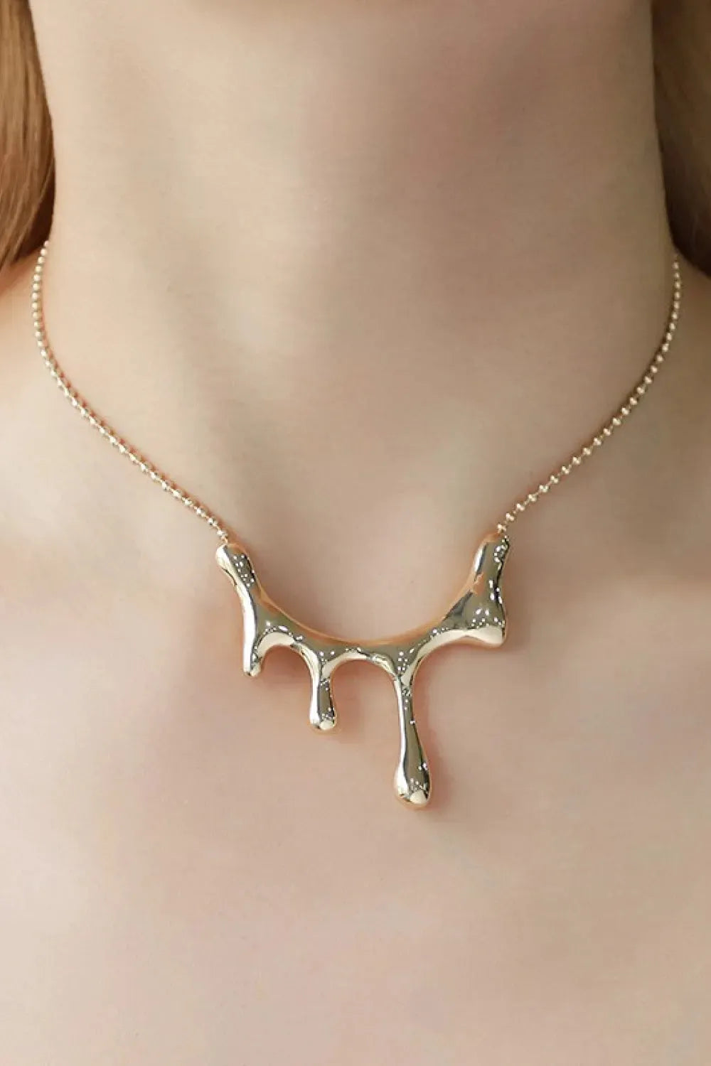 Fashion Lobster Clasp Necklace Gold One Size Necklaces - Tophatter Daily Deals
