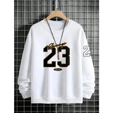 Warm Men’s Sweatshirt – Relaxed Crewneck, Fleece, Casual 3D Changing Face Moving Picture Frame - Tophatter Daily Deals