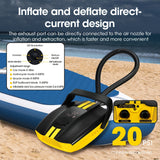 Electric Inflation Pump 50 PSI 5 Modes Kayaks - Tophatter Daily Deals