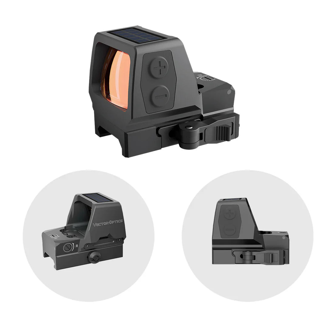 VECTOR OPTICS FRENZY 1X22X32 SOLAR RED DOT - Tophatter's Army Deals GADGETS - Tophatter Daily Deals