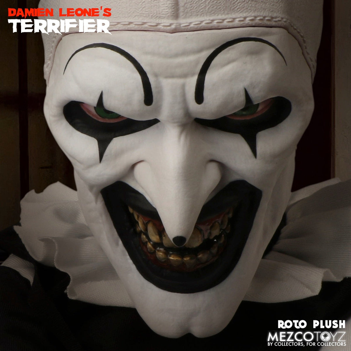Terrifier - Art the Clown Roto Plush (18") Plush Toy - Tophatter Daily Deals