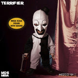 Terrifier Art The Clown 15" Mezco Designer Series Mega Scale with Sound Collectible Figure - Tophatter Daily Deals