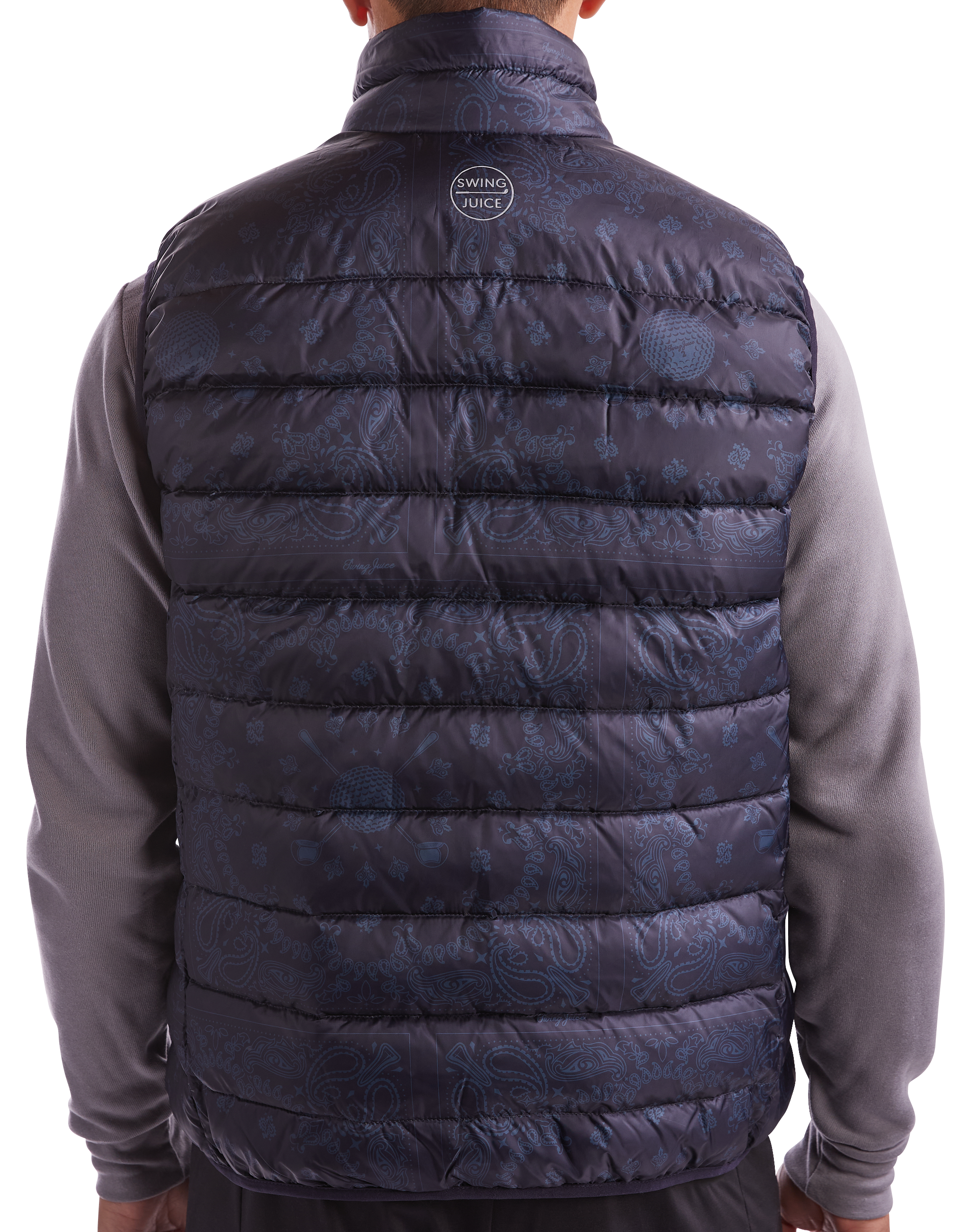 SwingJuice Golf Bandana Men's Packable Puffer Vest Vests - Tophatter Daily Deals