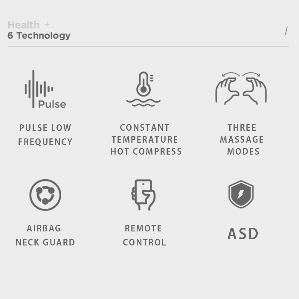 Pulse & Heat Intelligent Neck Massager Health & Wellness - Tophatter Daily Deals