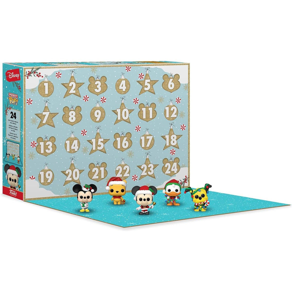 Funko Pop Disney Christmas Advent Calendar | Kids Collectable Pocket Pops Advent Calendar - Tophatter Daily Deals