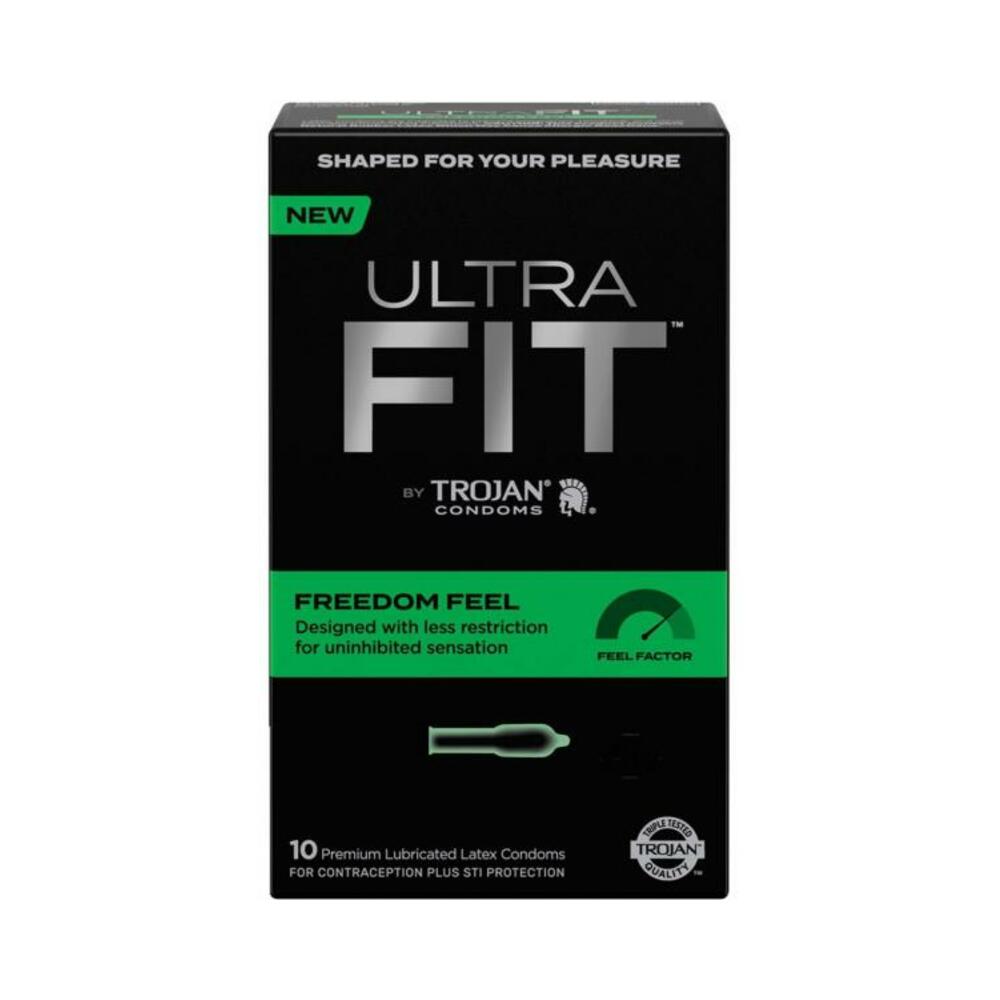 Trojan Ultrafit Freedom Feel 10 Ct. - Tophatter Daily Deals
