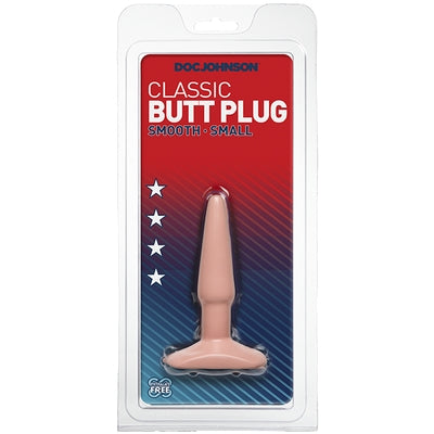 Doc Johnson Classic Small – 4 Inch Smooth Butt Plug > Anal Range > Butt Plugs - Tophatter Daily Deals