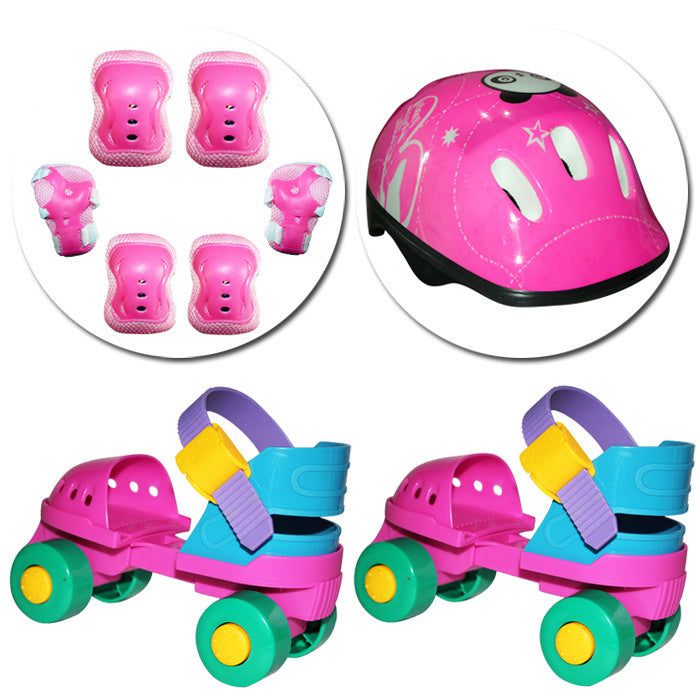 Baby Beginner Four Roller Skating Shoes G 0 - Tophatter Daily Deals
