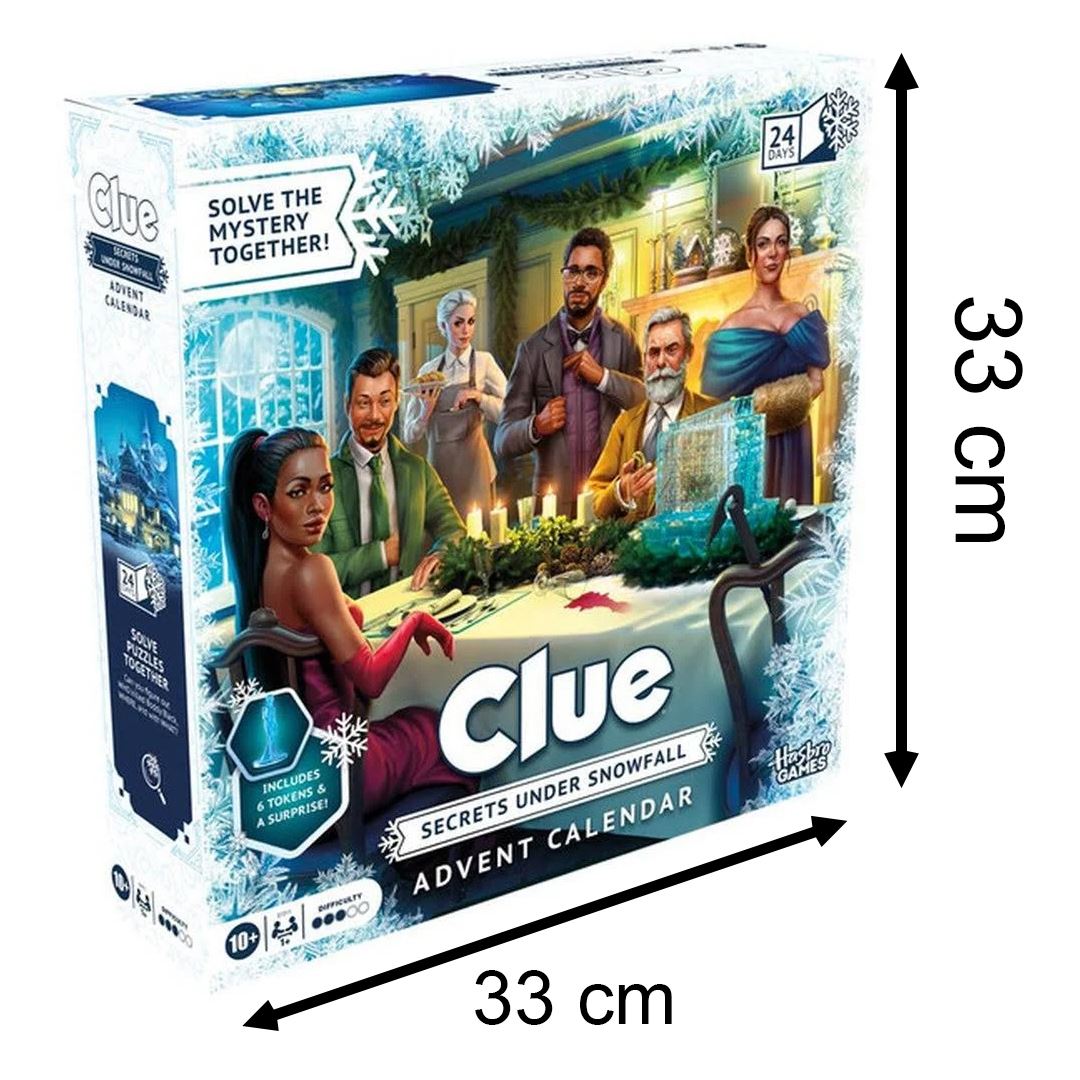 Cluedo Christmas Advent Calendar | Clue Murder Mystery Christmas Advent Calendar Advent Calendar - Tophatter Daily Deals